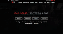 Desktop Screenshot of exclusivelyentertainment.com